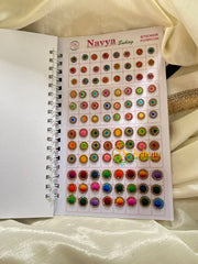Bridal Stone Bindi Book-Navya Suhag Long Book-BB045