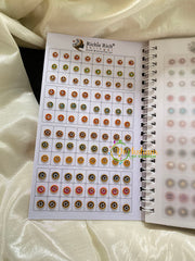 Bridal Stone Bindi Book-Richie Rich Shringar-Long-BB047