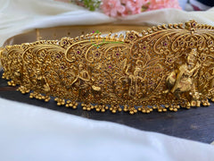 Premium Sri Krishna and His Forms -Temple Hipbelt-G2783