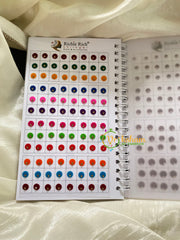 Single Stone Sticker Bindi Book-Richie Rich-Long-BB048