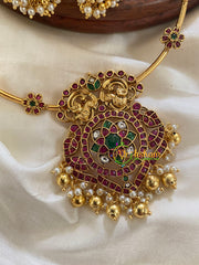 Premium AD Stone Peacock Hasli-Gold-G5657