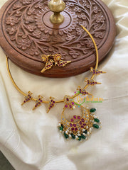 Premium AD Stone Pendant Hasli-Chandh-Green-G5658