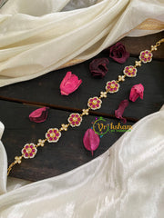 Precious Jadau Kundan Sheeshphool-Pink-J369