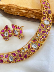 Pendantless Hasli -Red White-Oval-G5630