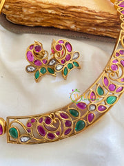 Pendantless Hasli -Red Tilak Finish-G5638