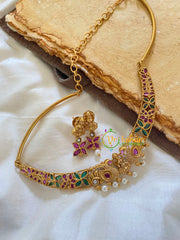 Pendantless Peacock Hasli -Red Green-G5641