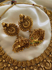 Premium Layered Coin Choker-G3441