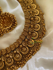 Premium Layered Coin Choker-G3441