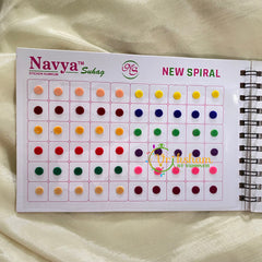 Navrathri Return Gift Package -Plain Color Bindi Book-ZV001