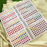 Navrathri Return Gift Package -Plain Color Bindi Book-ZV001