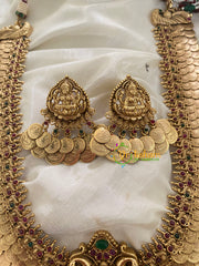 Premium Layer Lakshmi Coin Neckpiece-G3427