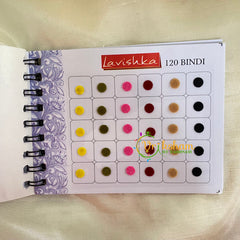 Navrathri Return Gift Package -Plain Color Bindi Book-ZV002