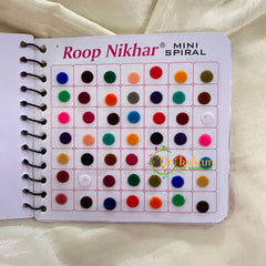 Navrathri Return Gift-Plain Color Bindi Book-Roop Nikhar-ZV007