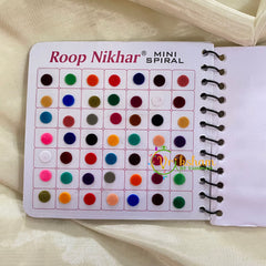 Navrathri Return Gift-Plain Color Bindi Book-Roop Nikhar-ZV007