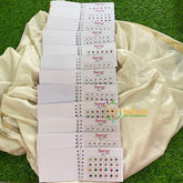 Navrathri Return Gift Package -Border Stone Color Bindi Book-Navya-ZV006