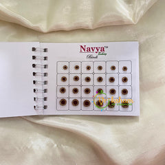 Navrathri Return Gift Package -Stone Color Bindi Book-Navya-ZV005