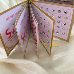 Navrathri Return Gift-Stone Bindi Book-Swastik-ZV004