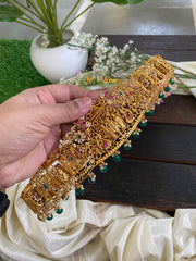 Ram Parivar and Floral Reversible Hip Belt -G2768