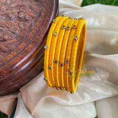Navrathri Return Gift Package -Silk Thread Bangles Set 1-NV010