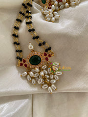 AD Stone Guttapusalu Mangalsutra Chain -Green-G3567