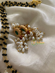 AD Stone Guttapusalu Mangalsutra Chain -Green-G3567