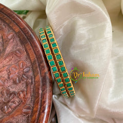 Navrathri Return Gift Package -Silk Thread Kundan Bangles Set 3-NV012