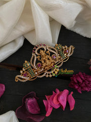 Premium Gold AD Stone Lakshmi Hair Clip -H224