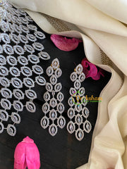 American Diamond Bridal Set-Semi Bridal Set-G4389