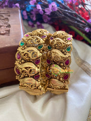 Premium Antique Openable Kada Bangle-Shell-G3524