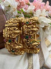 Premium Antique Openable Kada Bangle-Ganesh Temple Bangle-G3527