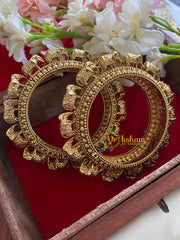 Premium Antique Openable Kada Bangle-Elephant-G3529