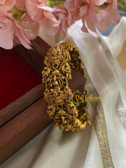 Antique Lakshmi Kada Bangle-Openable Bangle 3-G3531