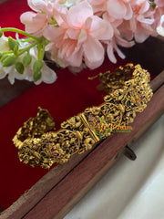 Antique Lakshmi Kada Bangle-Openable Bangle 3-G3531