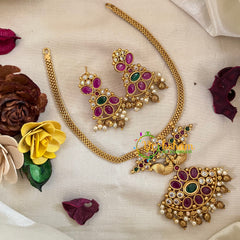 Premium AD Stone Addigai Choker -G9583