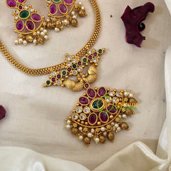 Premium AD Stone Addigai Choker -G9583