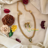 Premium AD Stone Paisley Addigai Choker -G9585