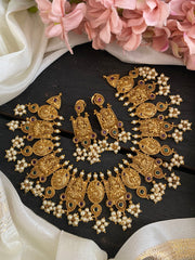 Premium Matt Lakshmi Choker- G2867