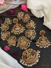 Premium Lakshmi Pendant Short Neckpiece -G2824