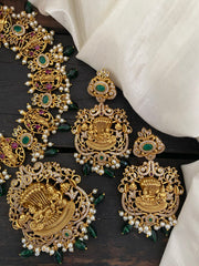 Shri Vishnu Dasavathar Neckpiece-Temple Neckpeice -G2829