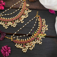 Guttapusalu Ear chain -Guttapusalu maatil -G8951