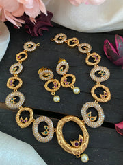 Fancy AD Stone Designer Neckpiece -G2833