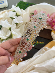 Exquisite Bridal American Diamond Hipbelt -5 Green-G5669
