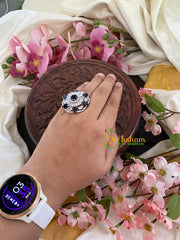 AD Stone Designer Finger Ring-G5676
