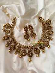 Premium Gold Look Alike Short Neckpiece -G8860