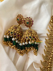 Traditional peacock Pendant Haram-G8757