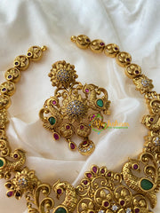 Premium Gold Look Alike Short Neckpiece -G8858