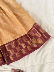 Sandal with Maroon Indian Traditional Girls Lehenga-VS1814