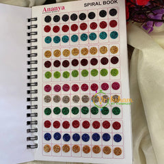Color Glitter Sticker Bindi-B017