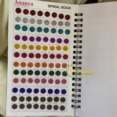 Color Glitter Sticker Bindi-B017