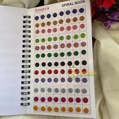 Color Glitter Sticker Bindi-B017